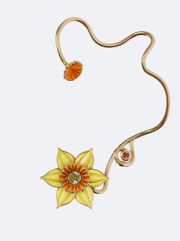 Noble Daffodil Single Earring
